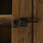 Buffets - Comptoir en bois recyclé, 180 cm, 3 tiroirs, style industriel vintage - JP2B DECORATION
