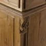 Buffets - Comptoir en bois recyclé, 180 cm, 3 tiroirs, style industriel vintage - JP2B DECORATION