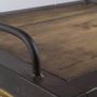 Sideboards - Industrial sideboard in metal and recycled wood, 170 cm, vintage style - JP2B DECORATION