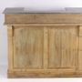 Sideboards - Industrial counter in recycled wood, 120 cm, 2 drawers and 3 shelves - JP2B DECORATION