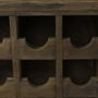 Sideboards - Vintage industrial buffet base in recycled wood, 110 cm, 9 drawers - JP2B DECORATION