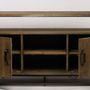 Buffets - Buffet industriel en métal et bois recyclé, 176 cm, style vintage - JP2B DECORATION