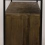 Buffets - Buffet industriel en métal et bois recyclé, 176 cm, style vintage - JP2B DECORATION