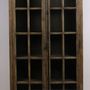 Wardrobe - Vintage industrial wardrobe in recycled wood, 123 cm, 4 shelves - JP2B DECORATION