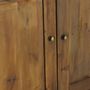 Bookshelves - Industrial two-part sideboard in recycled wood and metal, 245 cm, 4 shelves - JP2B DECORATION