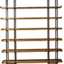 Shelves - Queens industrial shelf recycled wood and steel, 6 levels - JP2B DECORATION