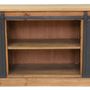 Buffets - Cabinet industriel bois et métal, 6 tiroirs, design robuste - JP2B DECORATION