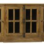 Sideboards - Ruston cabinet recycled wood, vintage design with large storage - JP2B DECORATION