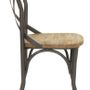 Chaises - Chaise de bar en bois massif, design vintage et confortable - JP2B DECORATION