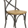 Chaises - Chaise de bar en bois massif, design vintage et confortable - JP2B DECORATION
