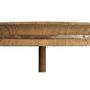 Other tables - Tea Stand, wood and metal, vintage industrial design - JP2B DECORATION