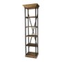 Shelves - Small industrial shelf, wood and metal, 229 cm - JP2B DECORATION