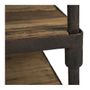 Other tables - Industrial side table, wood and metal, 3 shelves - JP2B DECORATION