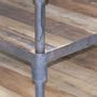 Other tables - Industrial side table, wood and metal, 3 shelves - JP2B DECORATION