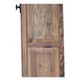 Wardrobe - Glass door wardrobe in recycled wood, small panes, authentic design - JP2B DECORATION