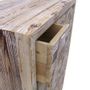 Sideboards - ABCD drawer unit, recycled wood, industrial design, 87 cm - JP2B DECORATION