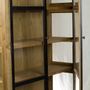 Sideboards - Industrial 2-door wardrobe in recycled wood, sturdy and authentic design - JP2B DECORATION