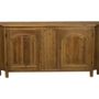 Sideboards - Recycled wood sideboard, natural style, 170 cm - JP2B DECORATION