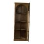 Sideboards - Industrial wardrobe in recycled wood, 2 doors, sturdy and authentic design - JP2B DECORATION