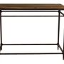 Dining Tables - High table in wood and metal, industrial and robust design - JP2B DECORATION