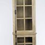 Wardrobe - One-door wardrobe in recycled wood, natural and sturdy design - JP2B DECORATION