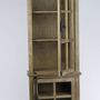 Wardrobe - One-door wardrobe in recycled wood, natural and sturdy design - JP2B DECORATION