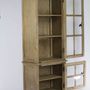 Wardrobe - One-door wardrobe in recycled wood, natural and sturdy design - JP2B DECORATION