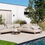 Lawn sofas   - Santorini modular sofa - 4 SEASONS OUTDOOR