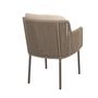 Armchairs - Bernini dining chair Terre - 4 SEASONS OUTDOOR