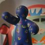 Sculptures, statuettes and miniatures - Sculpture – Blue Laugh - YOOMOOTA