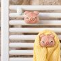 Gifts - Piggy ceramic hanger for towel rail radiators - LETSHELTER SRL