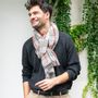 Scarves - SELJAVALLALAUG MEN'S PLAID SCARF - AV08 PARIS