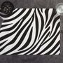 Objets design - Set de table Wild Zebra - MA CHÉRIE MON AMOUR