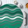 Design objects - Placemat Psychedelic Green - MA CHÉRIE MON AMOUR