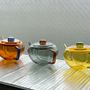 Tea and coffee accessories - GLASS TEA POT - AMABRO