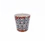 Decorative objects - New Batik ceramic scented candle size M - WAX DESIGN - BARCELONA