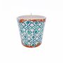 Decorative objects - New Batik ceramic scented candle size M - WAX DESIGN - BARCELONA