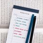 Range-tout - To-do list, Smoke Blue - BOOKBINDERS DESIGN SCANDINAVIA