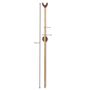 Walk-in closets - Luxury dressing room clothes pole to unhook, in wood (ash and walnut) - MON CINTRE