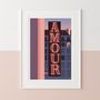 Affiches - Affiche Hotel Amour - PIPLET PAPER