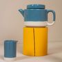 Pottery - CYL teapot happy blue - KINTA