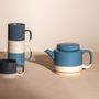 Pottery - CYL teapot happy blue - KINTA