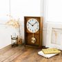 Clocks - HINOKI PENDULUM CLOCK - INTERZERO