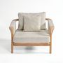 Lounge chairs for hospitalities & contracts - ARMCHAIR ERICE-2 - CRISAL DECORACIÓN