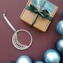 Christmas garlands and baubles - Silver Moon Ornament - UNHCR/MADE51