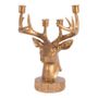 Decorative objects - Candleholder Deer 31.5 cm resin - DUTCH STYLE