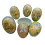 Caskets and boxes - Easter Cardboard Egg 15 cm with Beatrix Potter Design - NESTLER GMBH FEINKARTONAGEN