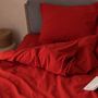 Bed linens - Warm Rust - Single Bedding Set - DEFLORIAN