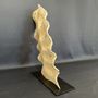 Sculptures, statuettes and miniatures - Wave - AGNÈS K. SCULPTURE SUR BOIS