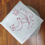 Kitchen linens - Set of napkins white linen with hand embroidery  Ukrainian ornament - GOLIUK